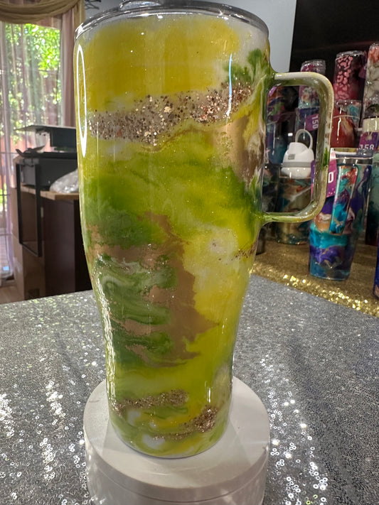 40 OZ Tumbler with handle