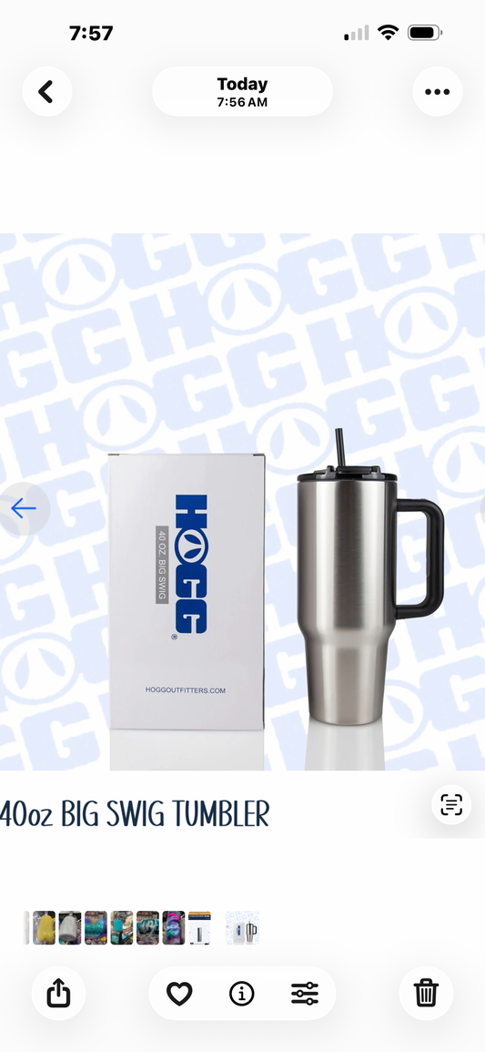Custom 40 oz Duo tumbler