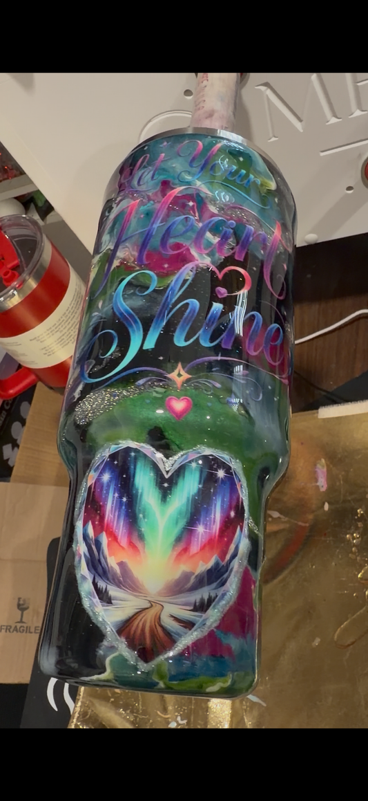 40 oz tumbler Midnight beauty