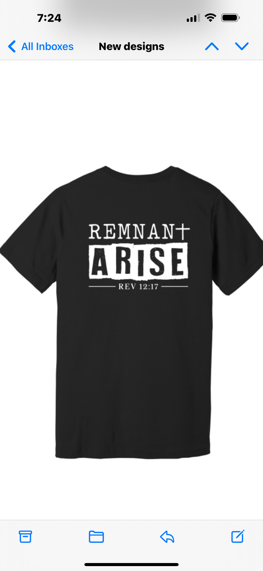 Christian T-shirt “”Remnant Arise”