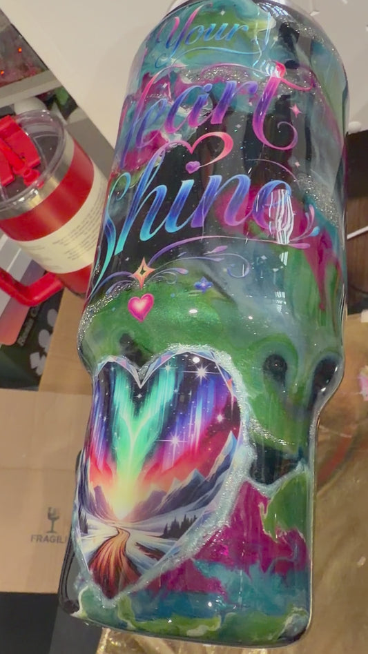 40 oz tumbler Midnight beauty