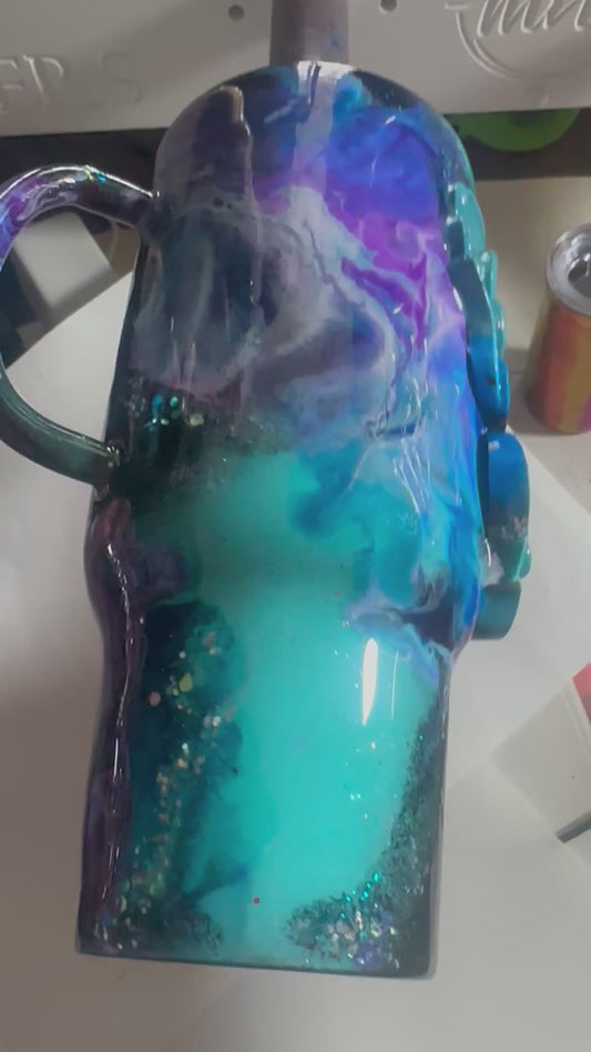 32 oz  MT with Butterfly