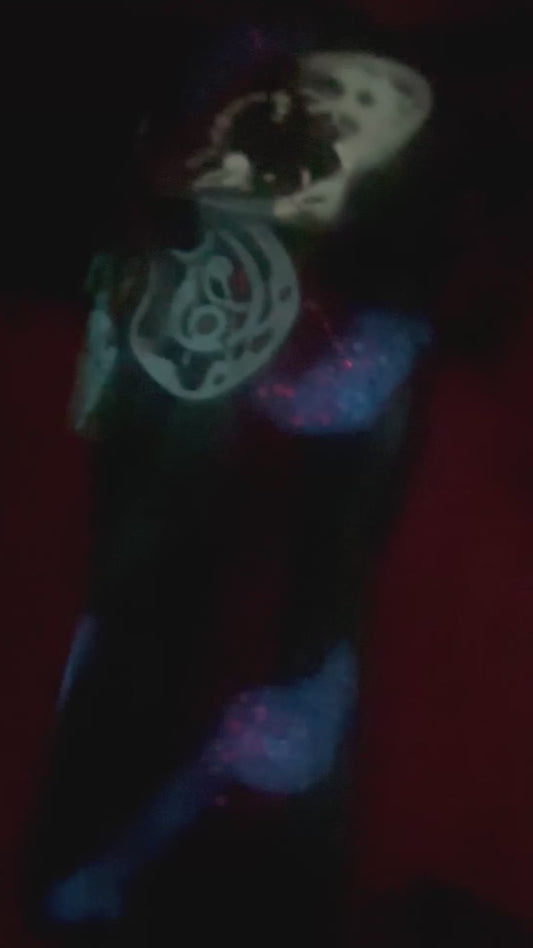 40 OZ Tumbler with handle w butterfly