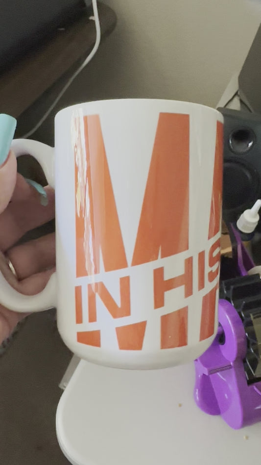 Coffee mug 15 oz “Made in His Image”