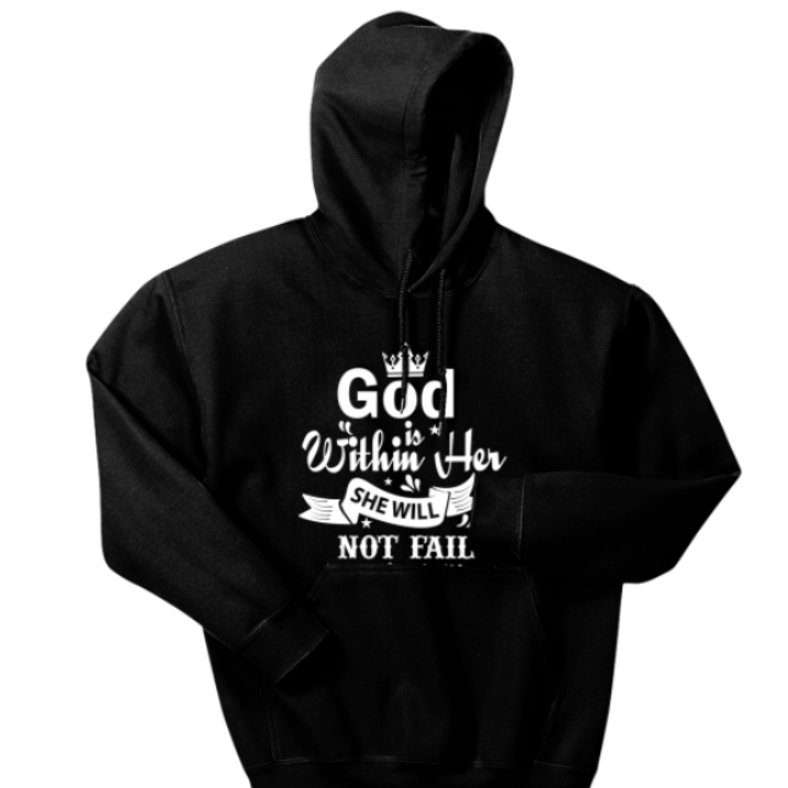Sweatshirt “God Is Within Her”